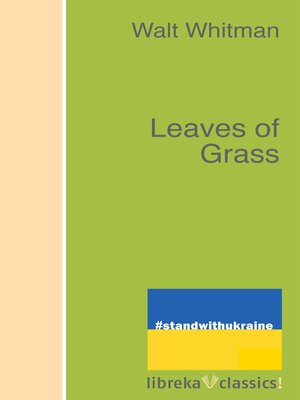 cover image of Leaves of Grass
